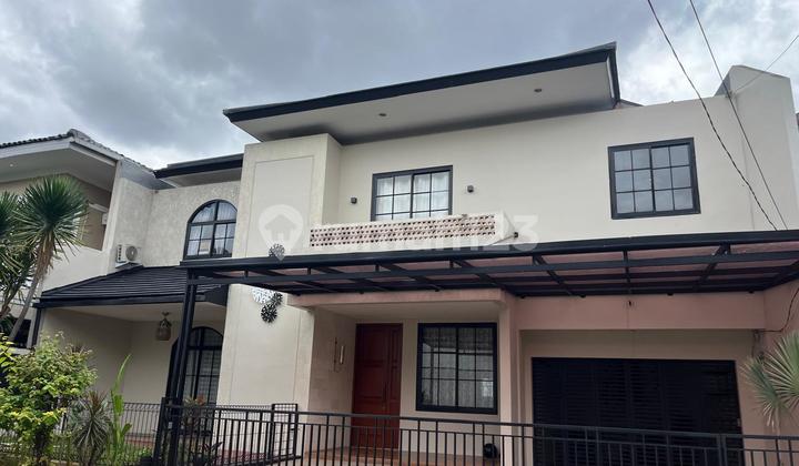 Selangkah ke Sekolah Perancis, Rumah Modern Siap Huni 2 Lantai, Ada Pool, Jalan Lebar 2