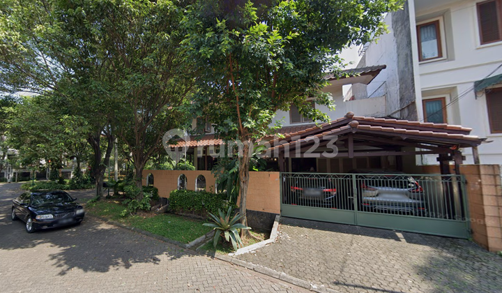 For Sale 2-Storey Huk House in Pondok Indah – Facing Park, Near Bakti Mulya School