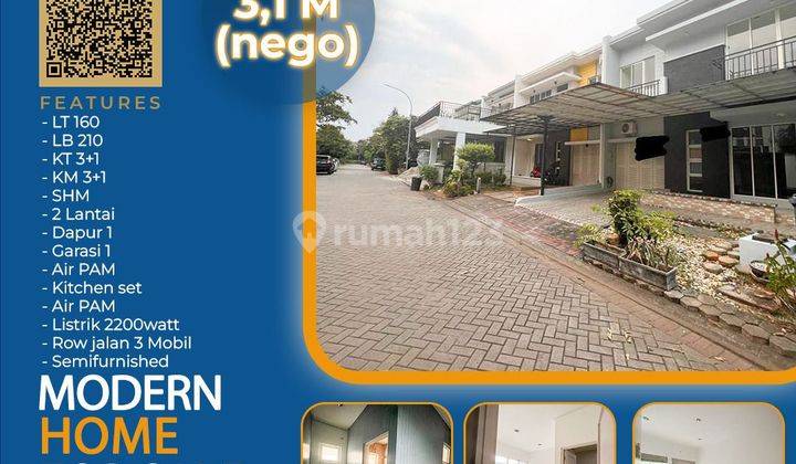 Dijual Cepat Rumah cluster siap huni Residence One Bsd city,ea es 1