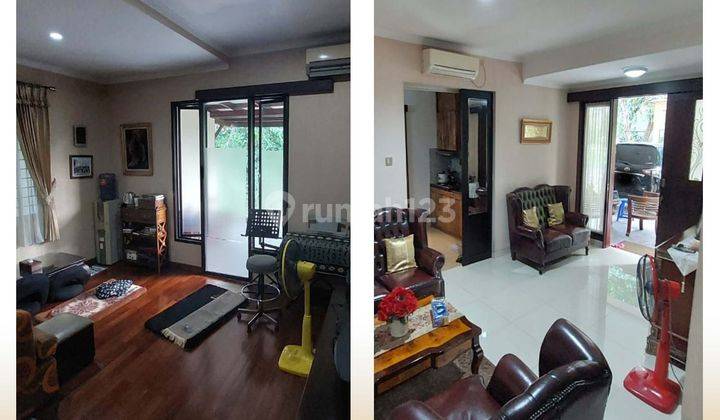 Rumah Siap Huni Depan Taman Hoek Lokasi Strategis,rumah Di Bsd,rr 2