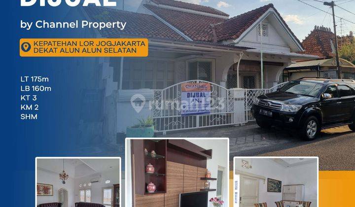 Rumah Siap Huni Lokasi Bagus Strategis Dekat Alun² Selatan, Rumah Di Kraton Yogyakarta, An 1