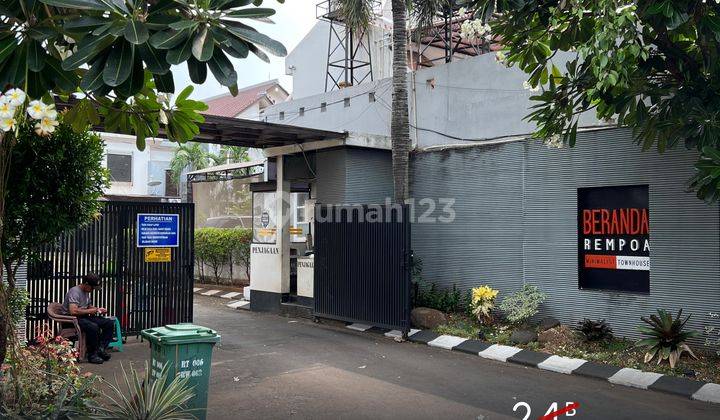 For Sale Tanah Rempoa Posisi Hook Samping Beranda Town House 1