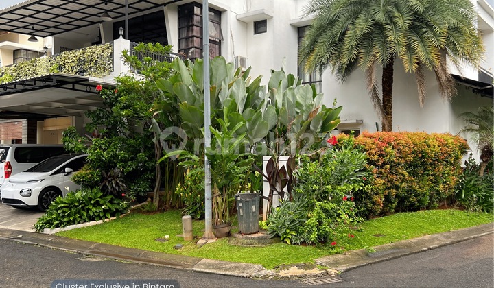 Dijual Rumah Bintaro Modern Depan Taman Full Furnished