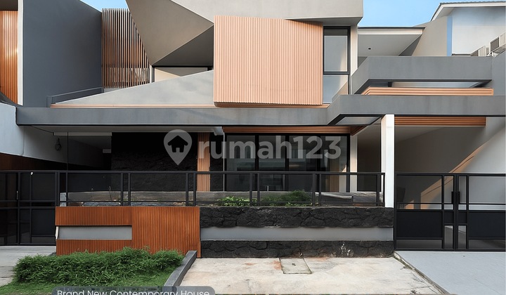 Dijual Rumah Bintaro Brand New, Design Kontemporer + Pool Dijual Rumah Bintaro Brand New, Design Kontemporer + Pool