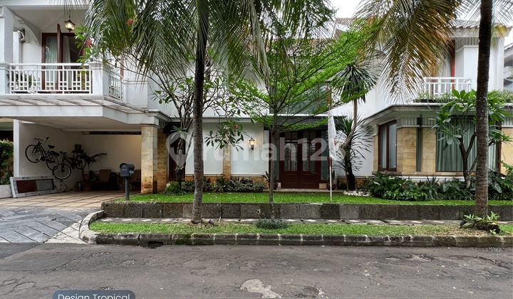 Dijual Rumah Bintaro Bergaya Tropical, Asri Dekat Taman Dijual Rumah Bintaro Bergaya Tropical, Asri Dekat Taman