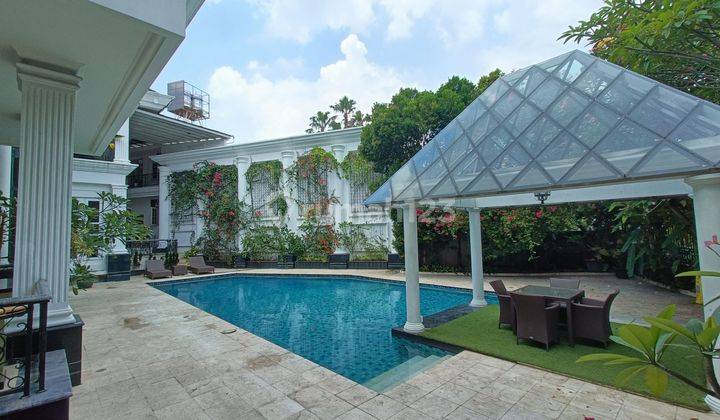 Rumah Sultan Cinere Dijual Cepat Fullfurnished Swimming Pool 1