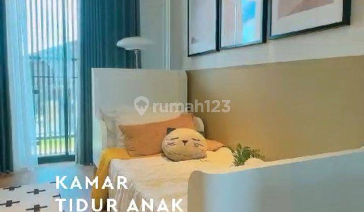 Rumah Amesta Living, di Gununganyar Surabaya 2 Lantai Baru SHM 1