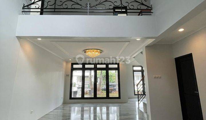 Rumah Baru Renovasi di Bintaro Sektor 9 Semi Furnish Murah Ls 2