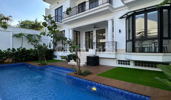Rumah Kemang 5 BR Brand New Furnished Jakarta