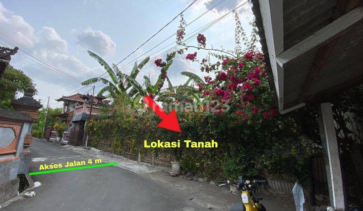 Tanah Murah 210m2 Padang Galak Sanur Idr 7jt/m2 1