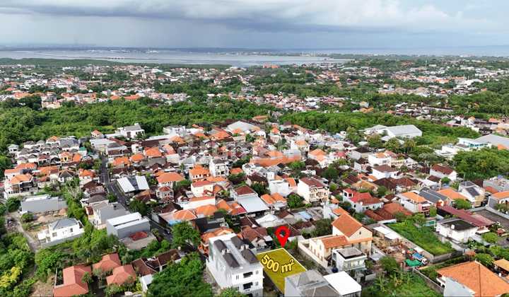 Tanah Premium 500M2 Taman Griya Jimbaran Idr 9 Jt/M2