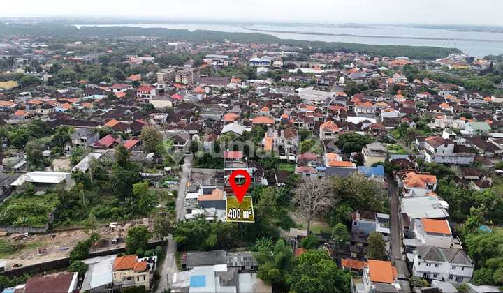 Cheap land 400m2 near Griya Jimbaran Park IDR 5.5M/m2