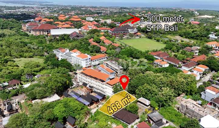 Tanah Murah 468M2 Belakang Stpn Kampial Nusa2 Idr 3,750Jt/M2