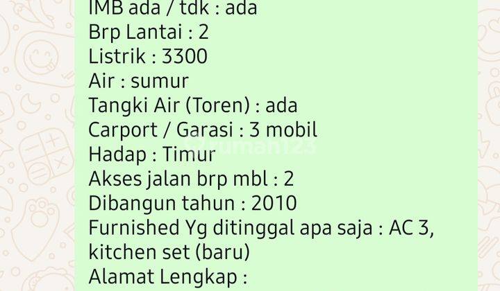 Rumah Siap Huni Pangkalan Jati Jaktim 2