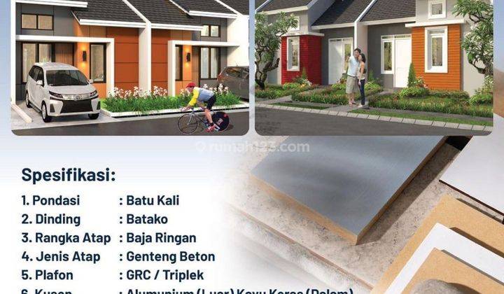 Rumah Subsidi di Muktiwari, Cibitung, Bisa KPR Tanpa DP 2