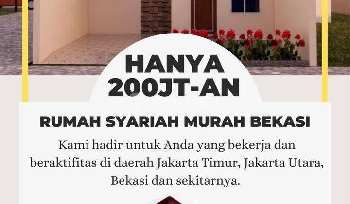 Rumah Terjangkau di Tambun Utara, KPR Tanpa BI Checking 2