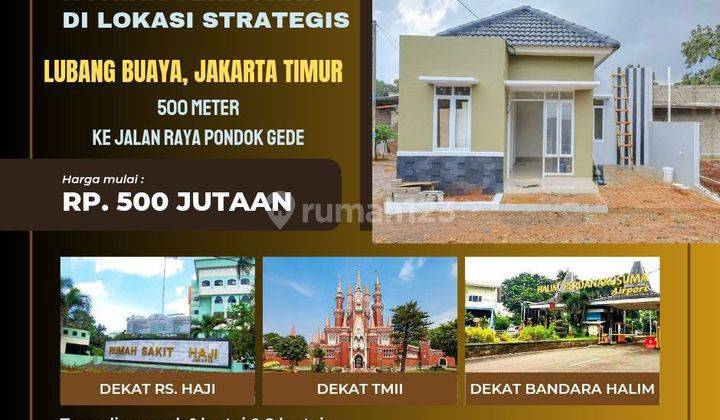 Hunian Terjangkau, Lokasi Strategis di Pondok Gede 1