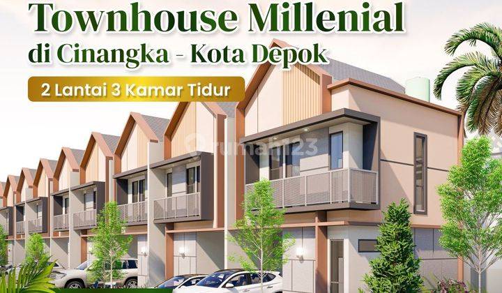 Rumah 2 Lantai di Cinangka Harga 500Jtan, Free SHM 2