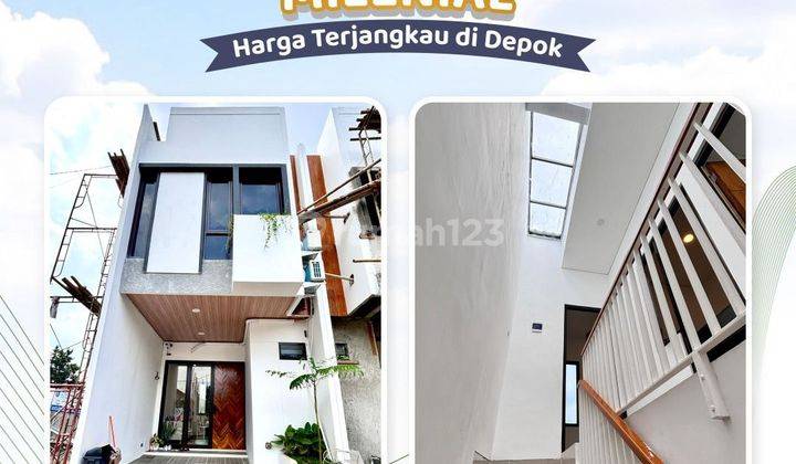 Townhouse Syariah Dekat Banget Stasiun Depok, Bisa KPR Tanpa DP 1