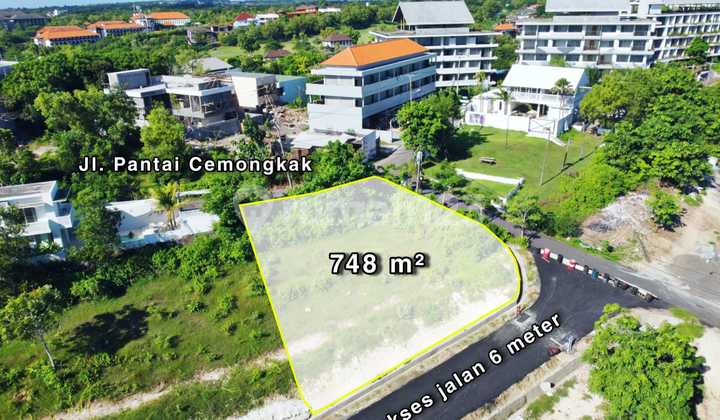 Tanah Komersil 748M² View Laut Pantai Bingin Tanah Komersil 748M² View Laut Pantai Bingin