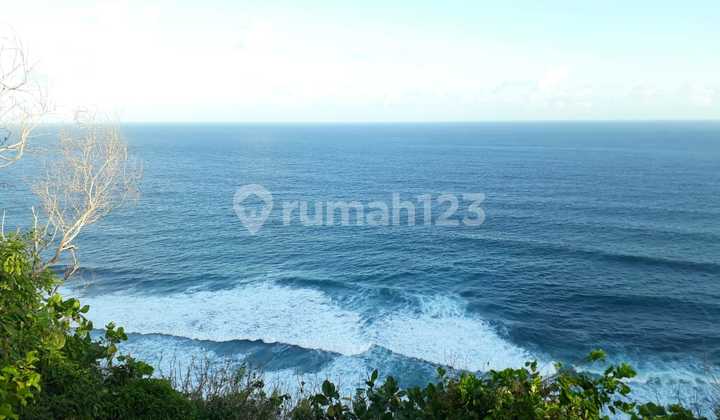 Commercial Land with Cliff Sea View in Uluwatu