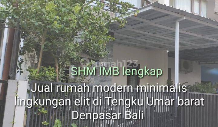 Rumah Murah Minimalis di lingkungan Elit Tengku Umar, full furnish 1