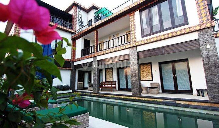 Luxury Villa Tropis View Sunset & Sawah di Seminyak, Cuma 2km ke pantai 5 kmr tdr 1