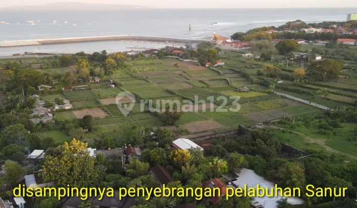Tanah super murah Los pantai matahari terbit Sanur, akses jln 8 meter 8