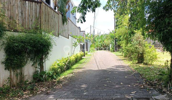 Tanah lingkungan villa di taman mumbul nusa dua akses jalan paving 5