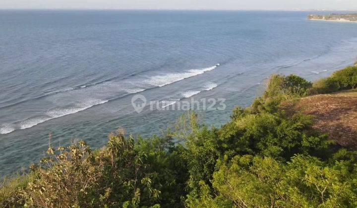 Tanah super murah los tebing pantai uluwatu full view laut & sunset 5