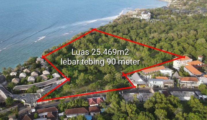 Tanah super murah los tebing pantai uluwatu full view laut & sunset 10