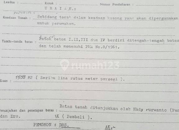 Super premium tanah di jalan utama Uluwatu dapat 2 akses jalan 1