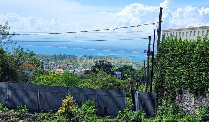 Tanah Super view laud di jimbaran, akses jalan 5 meter 10