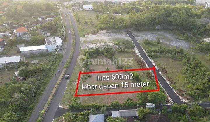 Tanah di jalan raya by pass pandawa, sisa 2 kavling saja, harga di bawah pasar 7