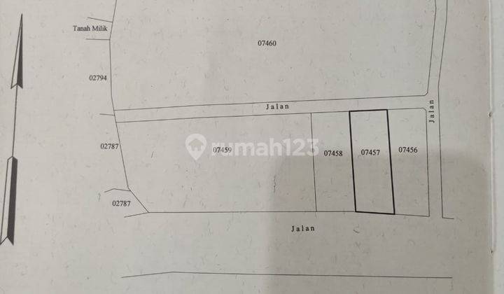 Tanah di jalan raya by pass pandawa, sisa 2 kavling saja, harga di bawah pasar 10