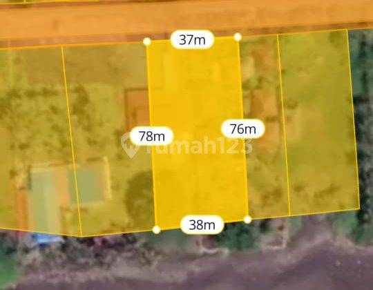 silahkan tawar, Tanah los pantai pasir lembut dan bersih kawasan villa 1