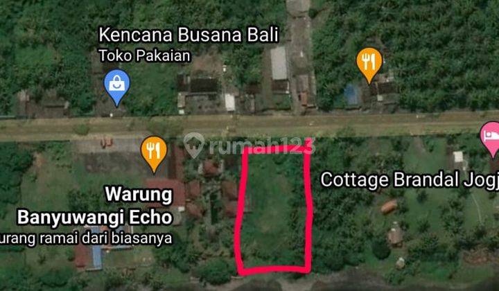 silahkan tawar, Tanah los pantai pasir lembut dan bersih kawasan villa 2
