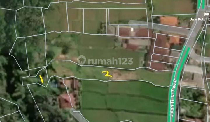 Land in central Ubud, 7 meter road access 2