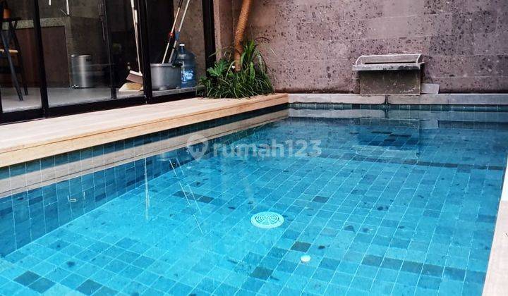 Villa baru style Arthur view padi di canggu, bangunan 2 lantai 2