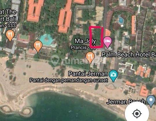 tanah murah di jalan raya wana segara kuta, 50 meter ke pantai kuta 1