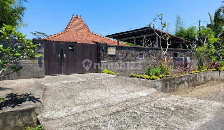 2 unit Villa joglo kayu jati di Tampak siring Ubud, akses jalan 6 meter 1