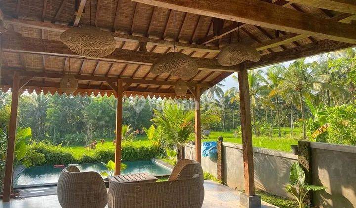 Villa baru view sawah dan gunung 20 menit dari sentral Ubud, bangunan 2 lantai 2