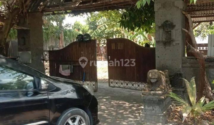 tanah di jalan raya utama sedap malam sanur, kontur datar akses jalan 8 meter 2