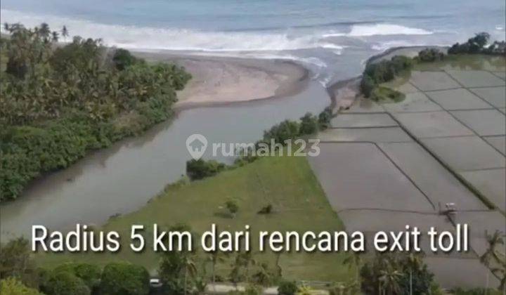 Tanah view laut los sungai di sentral medewi, boleh ambil 1500m2 2