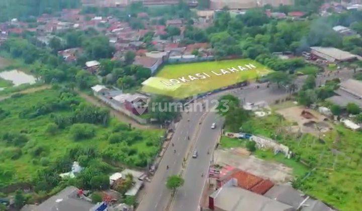 Tanah super premium di jalan raya utama Transyogi, Bogor 2