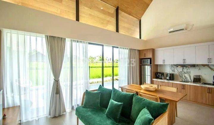 villa baru view sawah di ubud, 2 kamar tidur 1