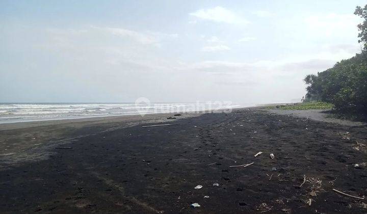 Tanah full view laut dan los sungai, lebar pantai 40 meter 1