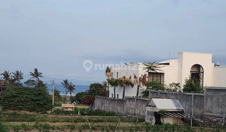 Tanah full view laut, lingkungan villa mewah, sudah tembok keliling 2