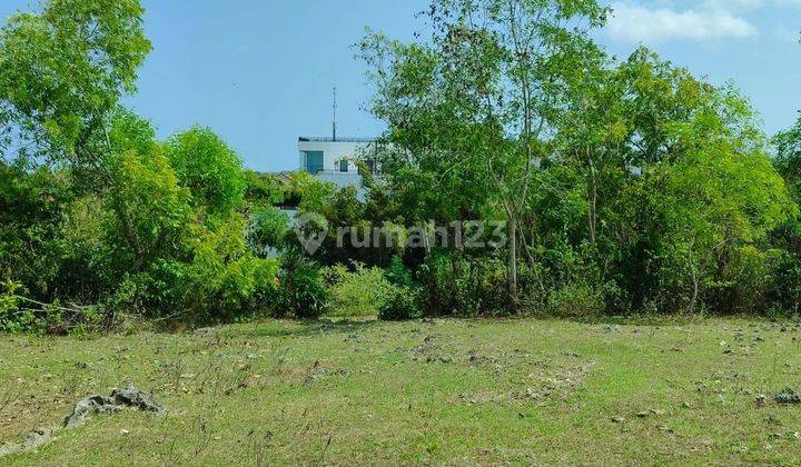 Tanah view laut dan patung GWK di dekat pantai Pandawa, Kutuh 2