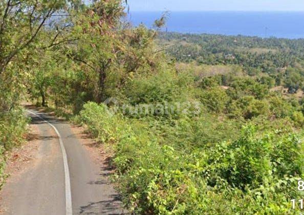 Land with full sea view in Singaraja with 7 meter asphalt road access 2